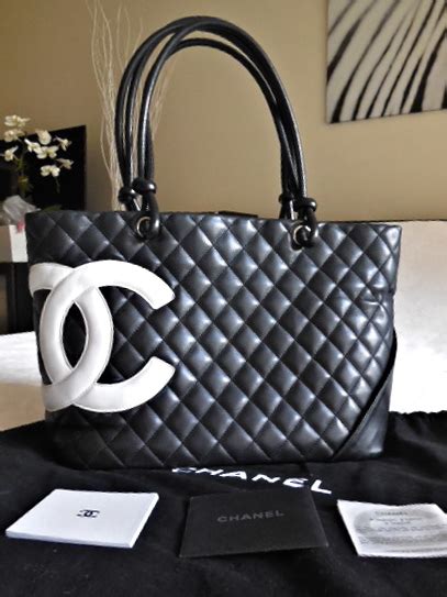 chanel cambon tote large|Chanel grand shopping tote price.